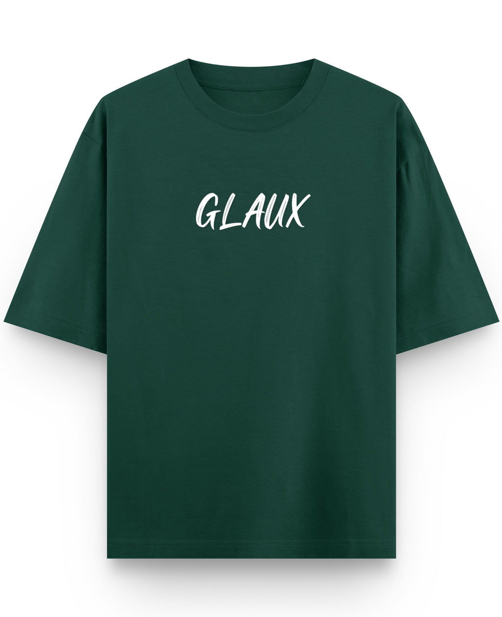 Bottle Green Oversized T-Shirt Front Design