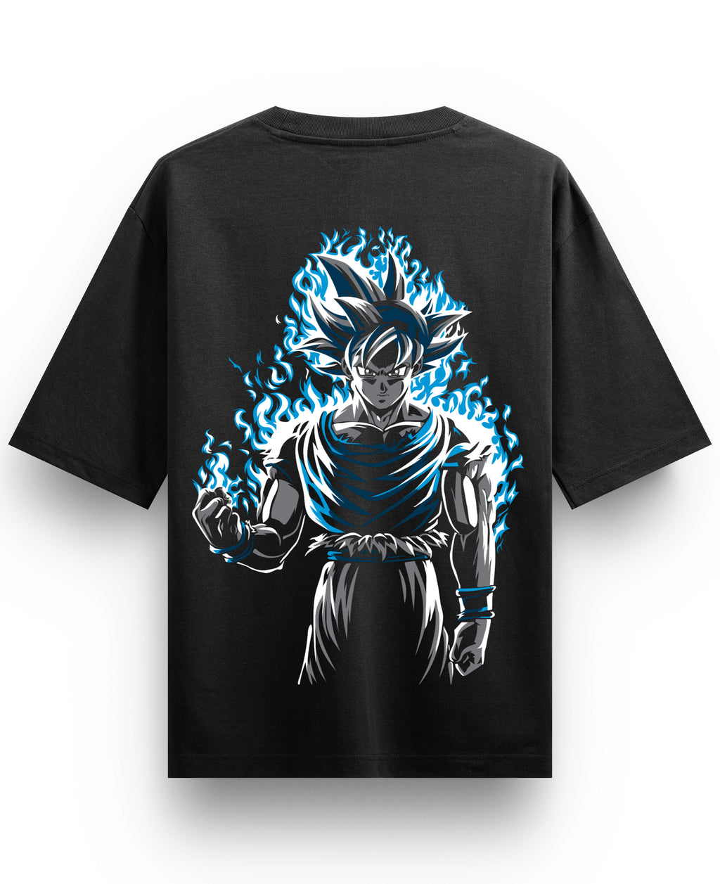 Black Oversized T-shirt Back Design