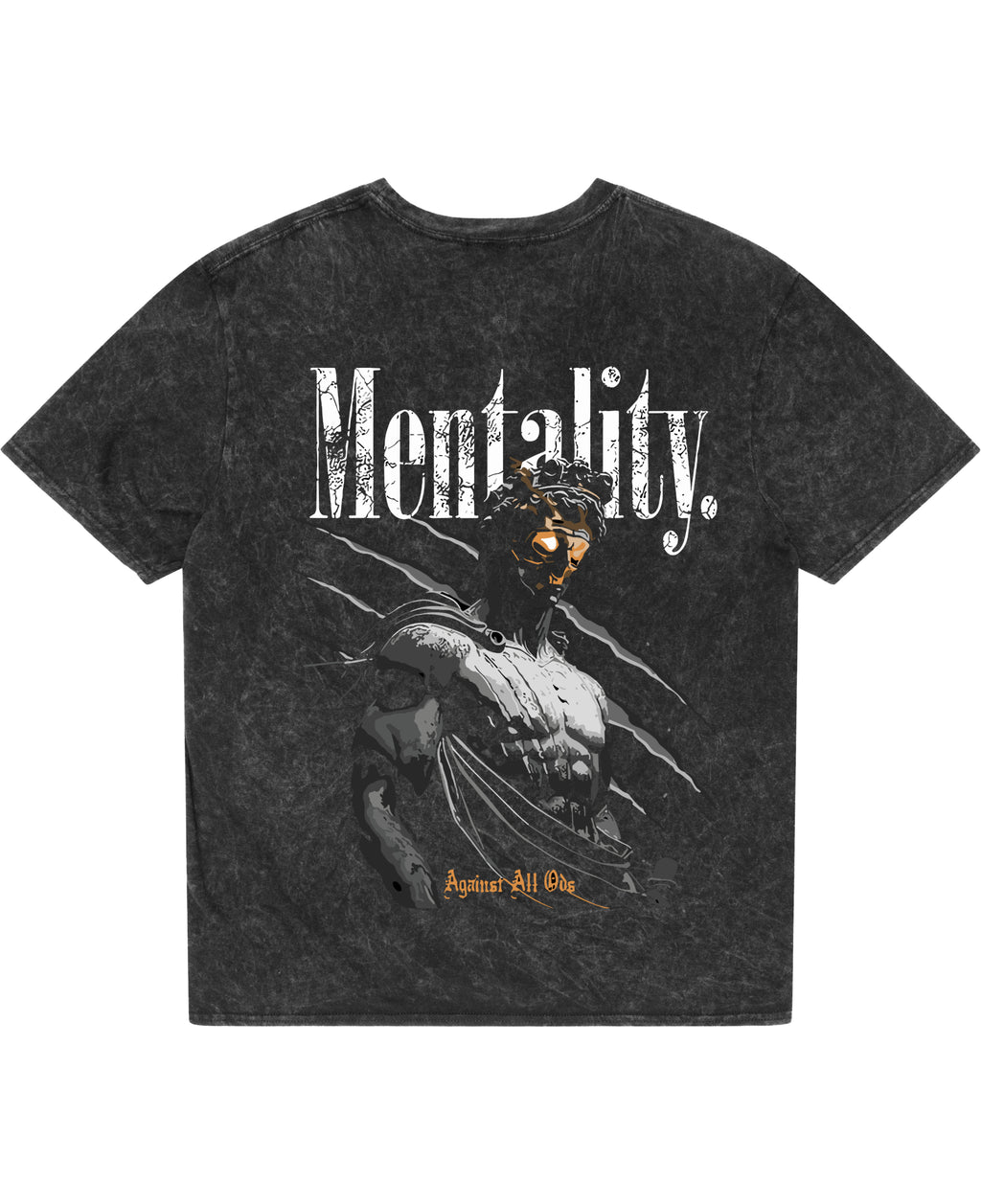 Acidwash Oversized T-shirt Back Design