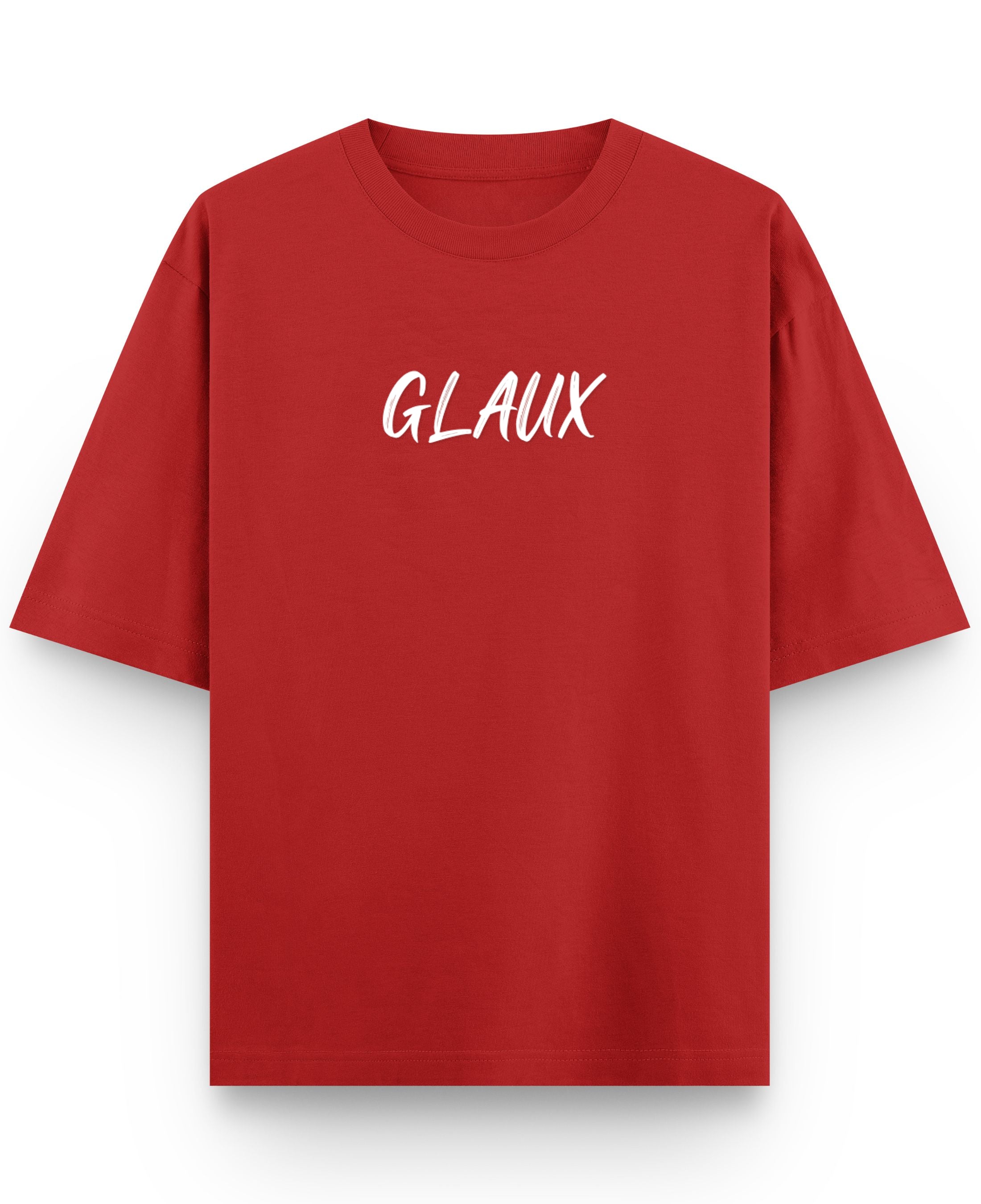 Red Oversized T-shirt Front Design