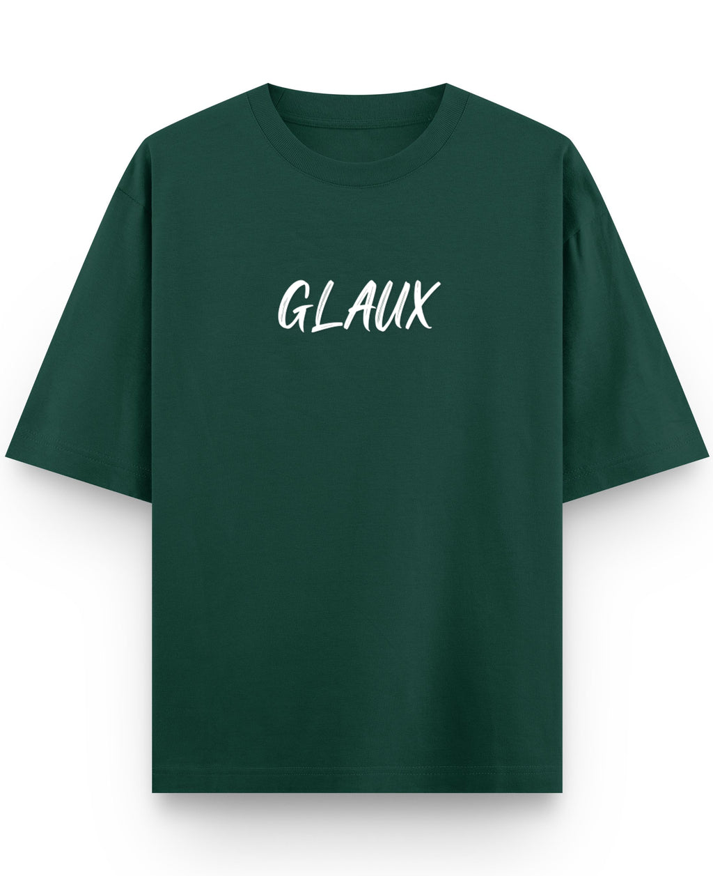Bottle Green Oversized T-Shirt Front Design